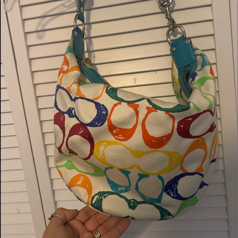 Coach colorful purse